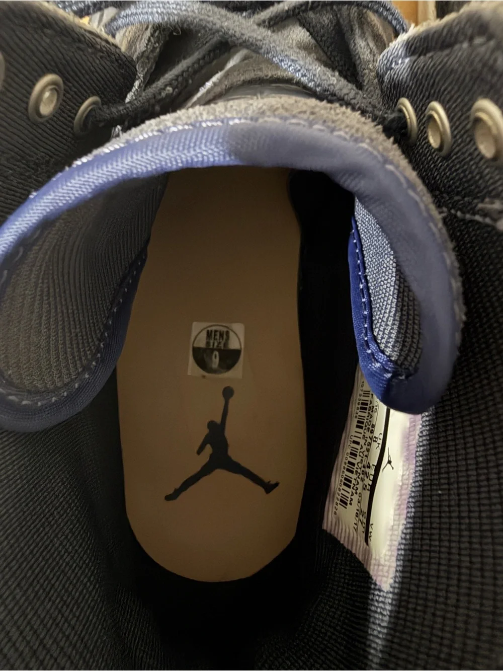 NIKE Air Jordan Retro 2 Decon Thunder Blue Shoes 897521-402 Hi-Tops Sz 9 No Box